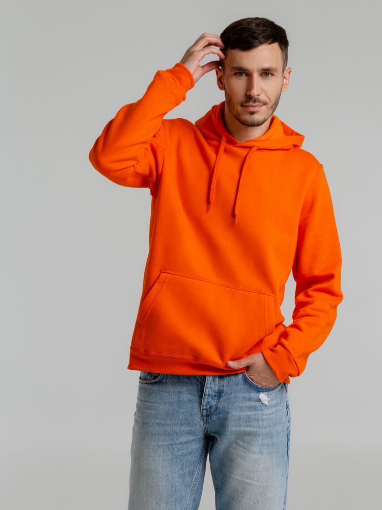 Толстовка с капюшоном Snake II оранжевая — изображение 8