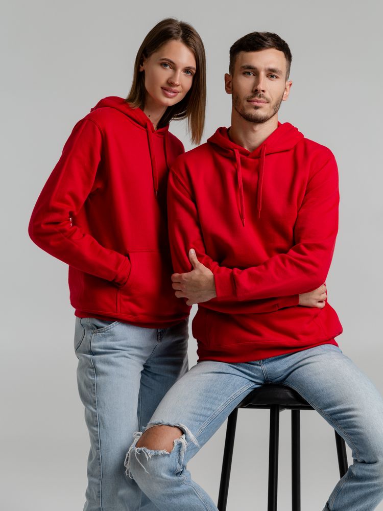 Толстовка с капюшоном Snake II красная — изображение 10