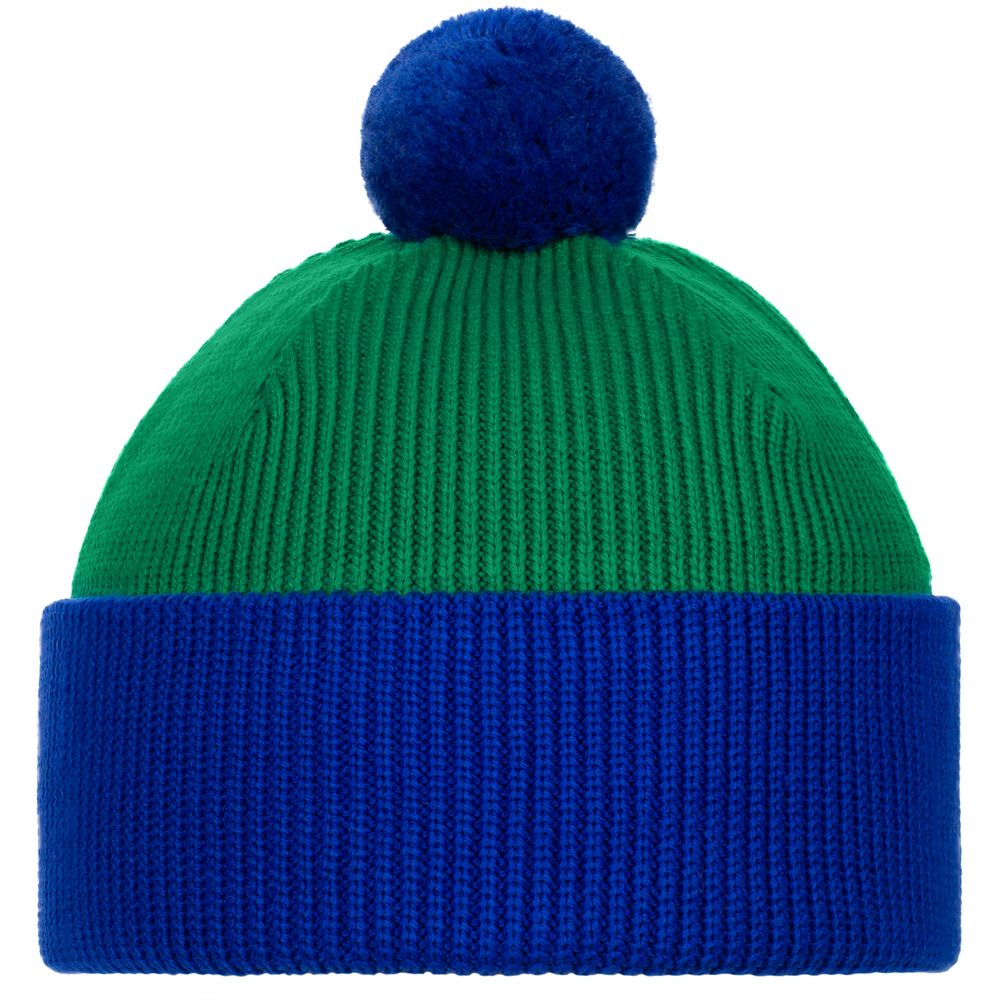 Шапка Snappy, зеленая с синим — изображение 3