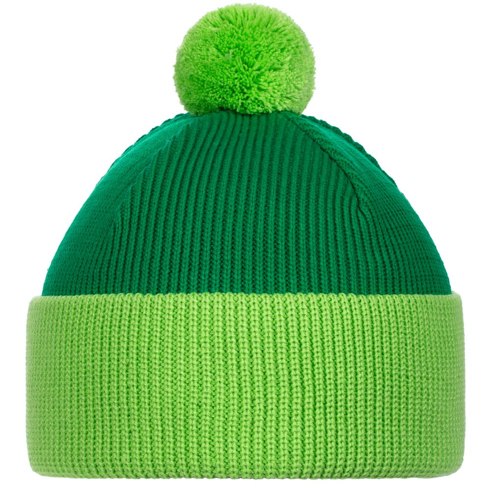 Шапка Snappy, зеленая с салатовым — изображение 3