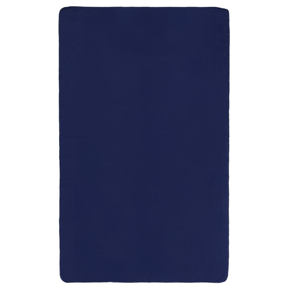 Флисовый плед Warm&Peace XL, синий — изображение 3