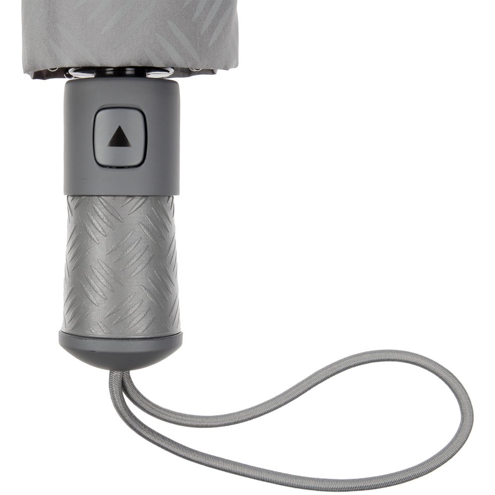 Зонт складной Hard Work, серый — изображение 6