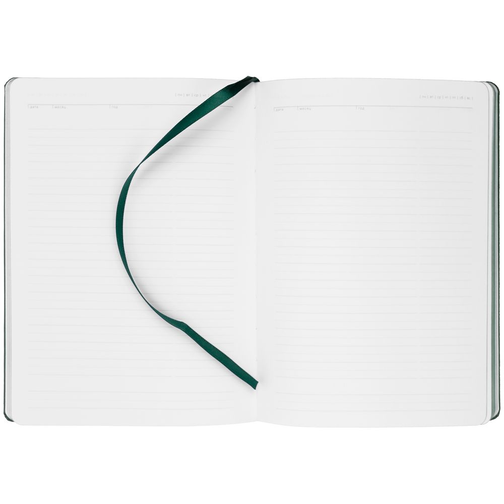 Ежедневник New Latte, недатированный, зеленый — изображение 5