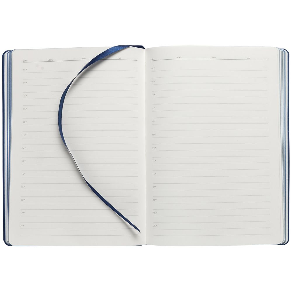 Ежедневник Shall, недатированный, синий — изображение 6