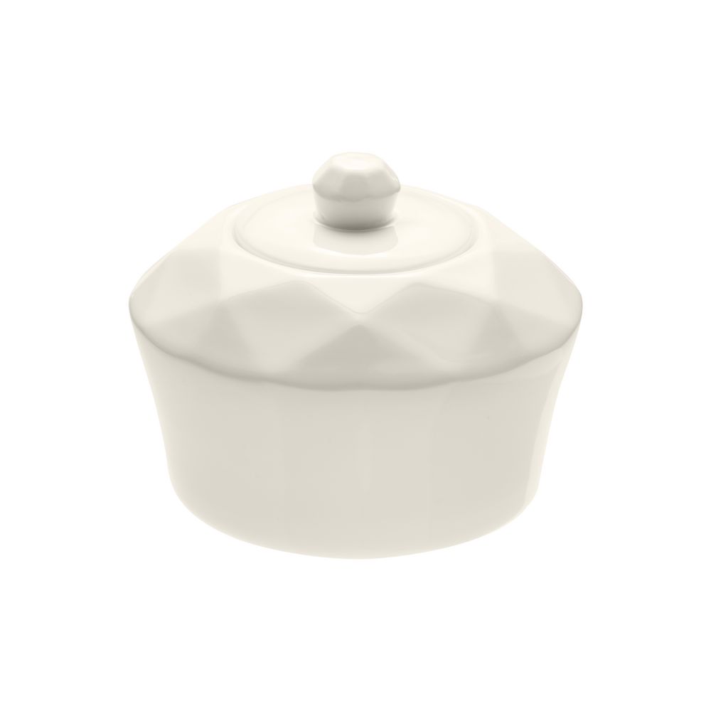 Сахарница Diamante Bianco, белая — изображение 4