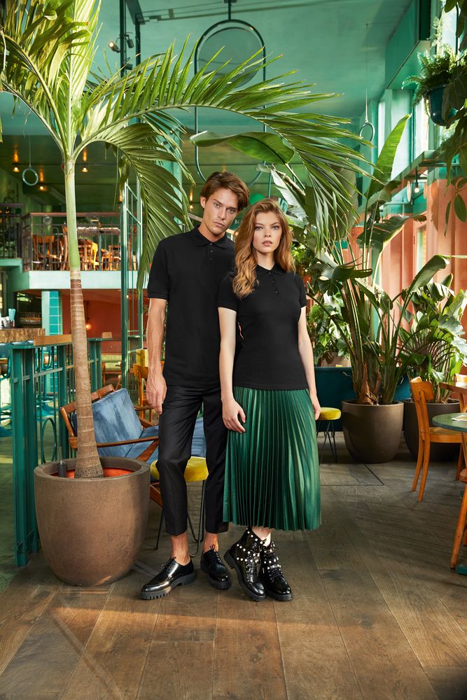 Рубашка поло Safran серый меланж — изображение 8