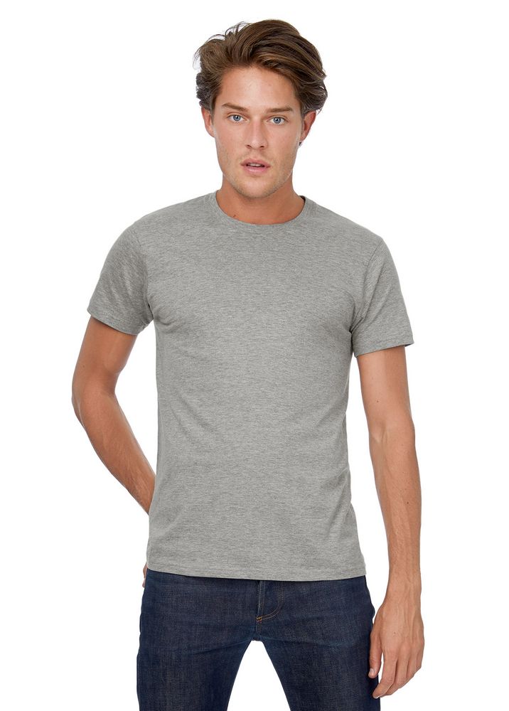 Футболка мужская E150, серый меланж — изображение 3
