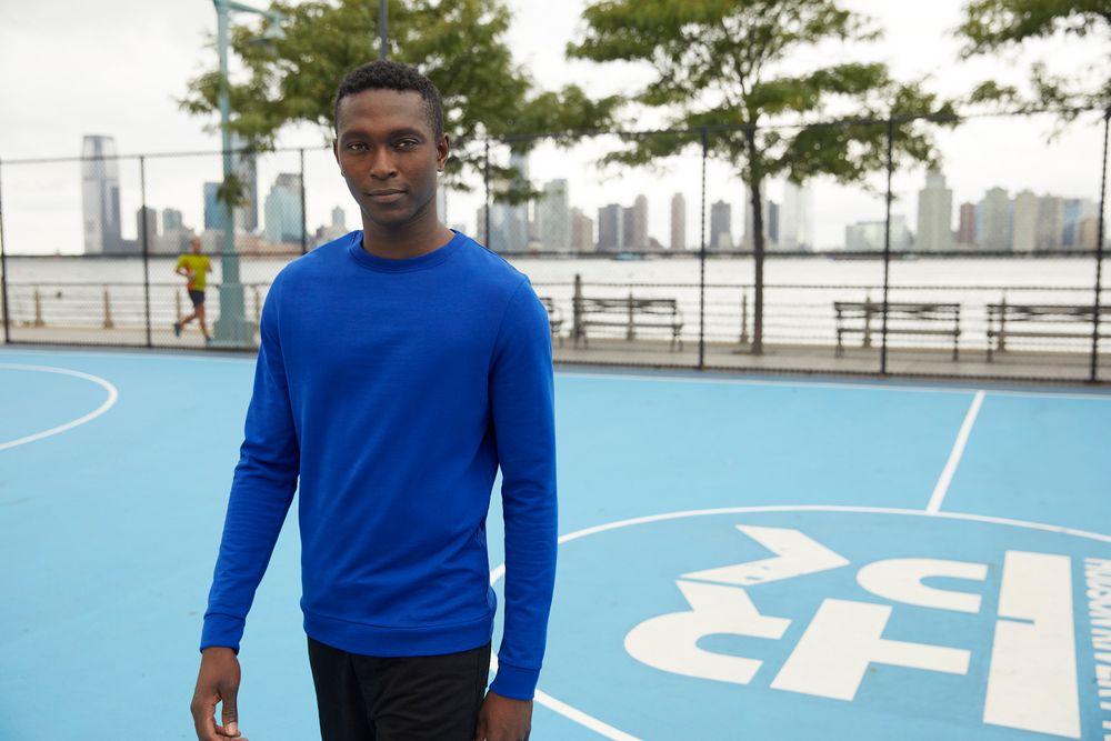 Свитшот унисекс Set In, черный — изображение 6