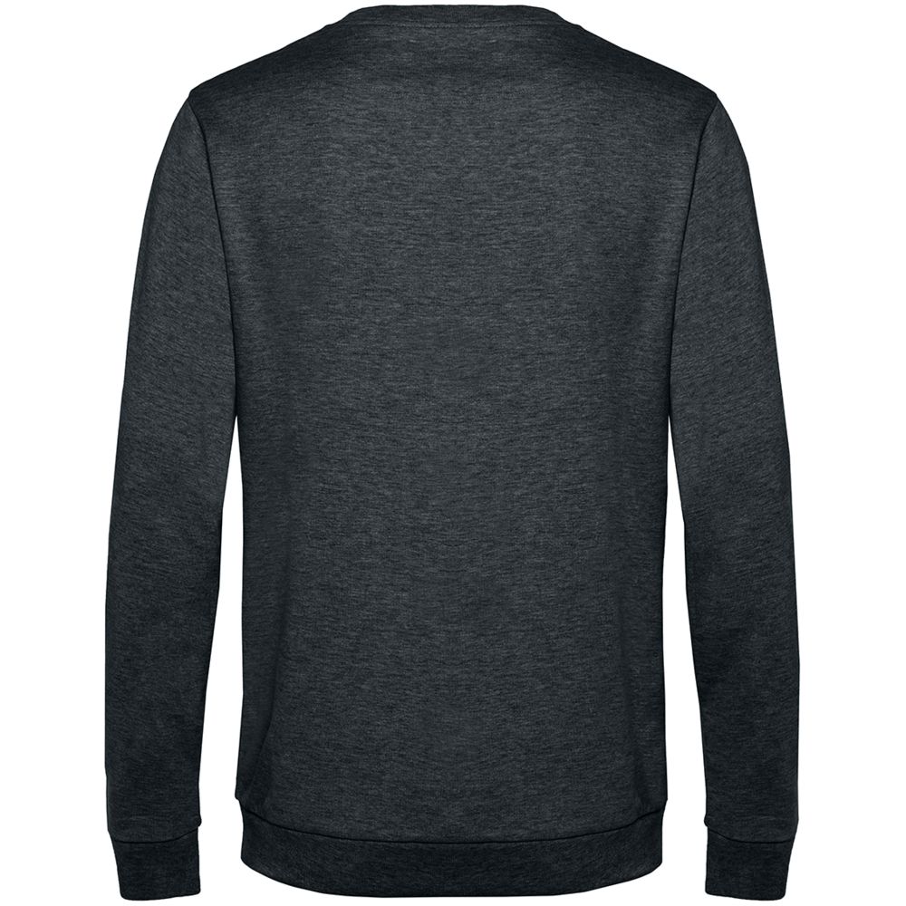 Свитшот унисекс Set In, серый меланж (антрацит) — изображение 3