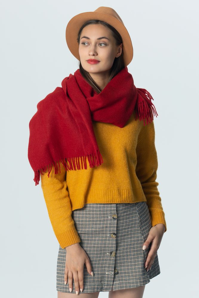 Палантин Classic, красный — изображение 4