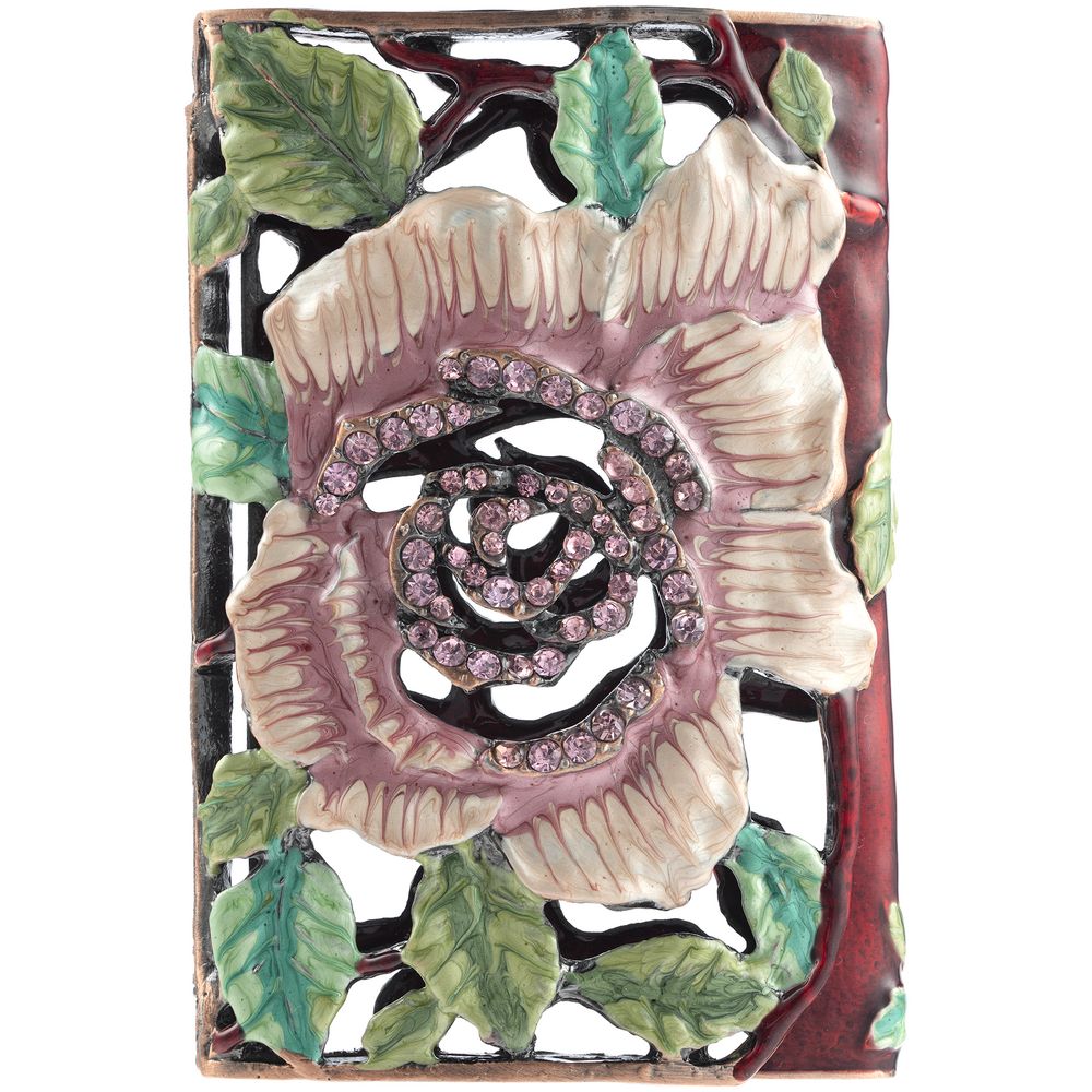 Визитница Enamel, розовая — изображение 4