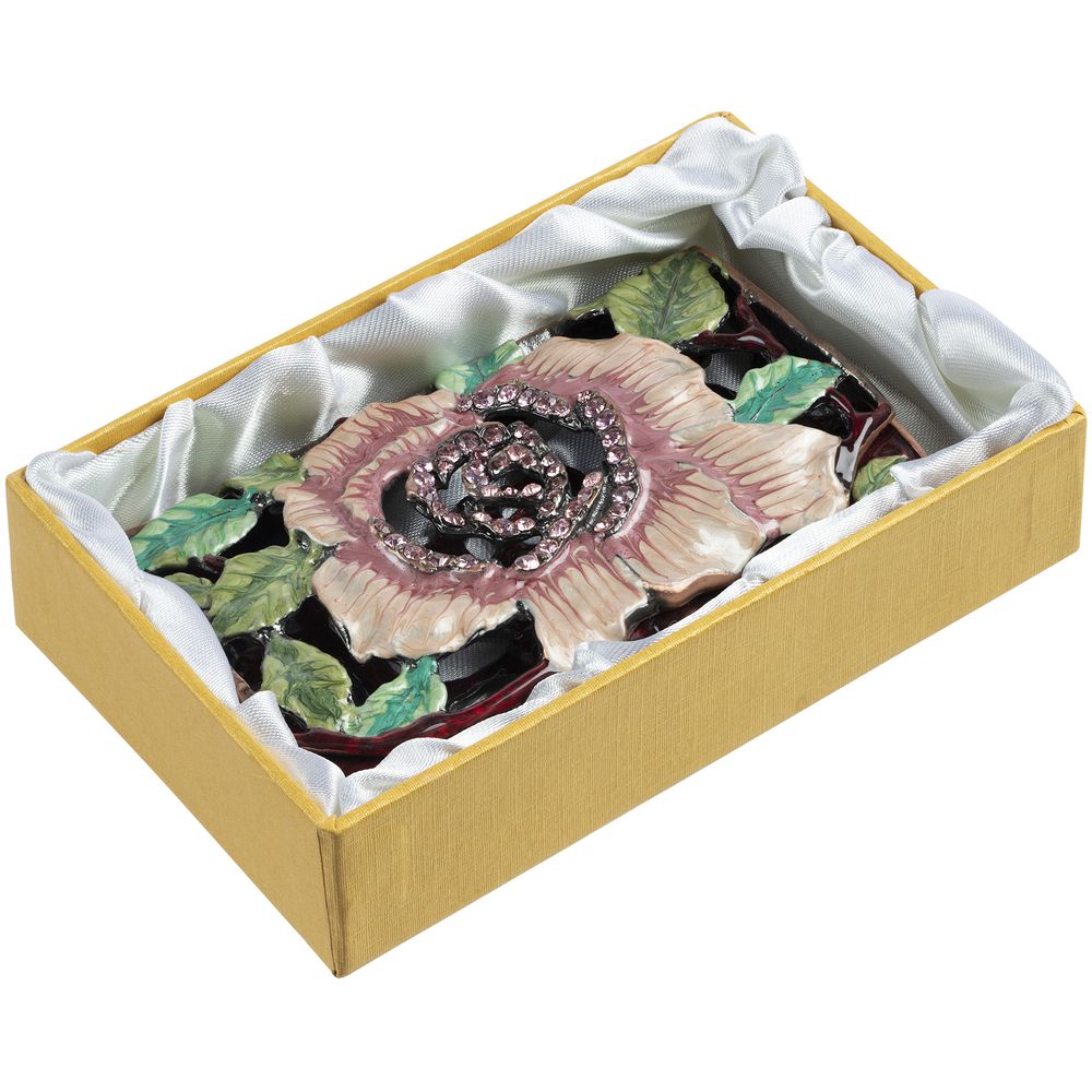 Визитница Enamel, розовая — изображение 8