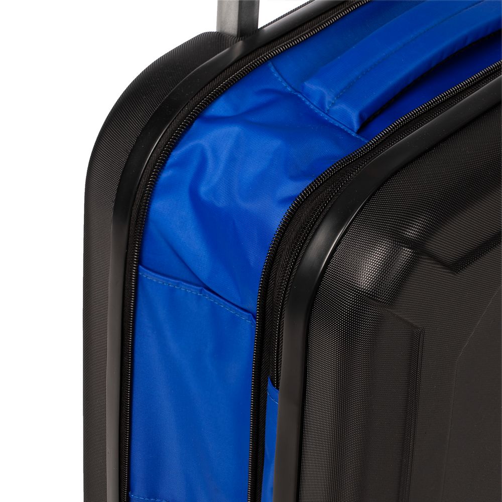 Чемодан Platta, черный с синим — изображение 3