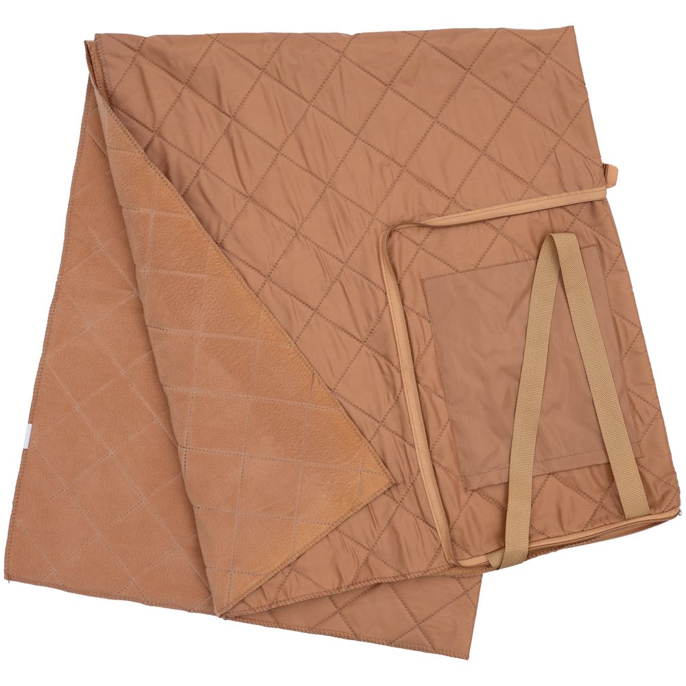 Плед для пикника Soft & Dry 2, бежевый — изображение 4