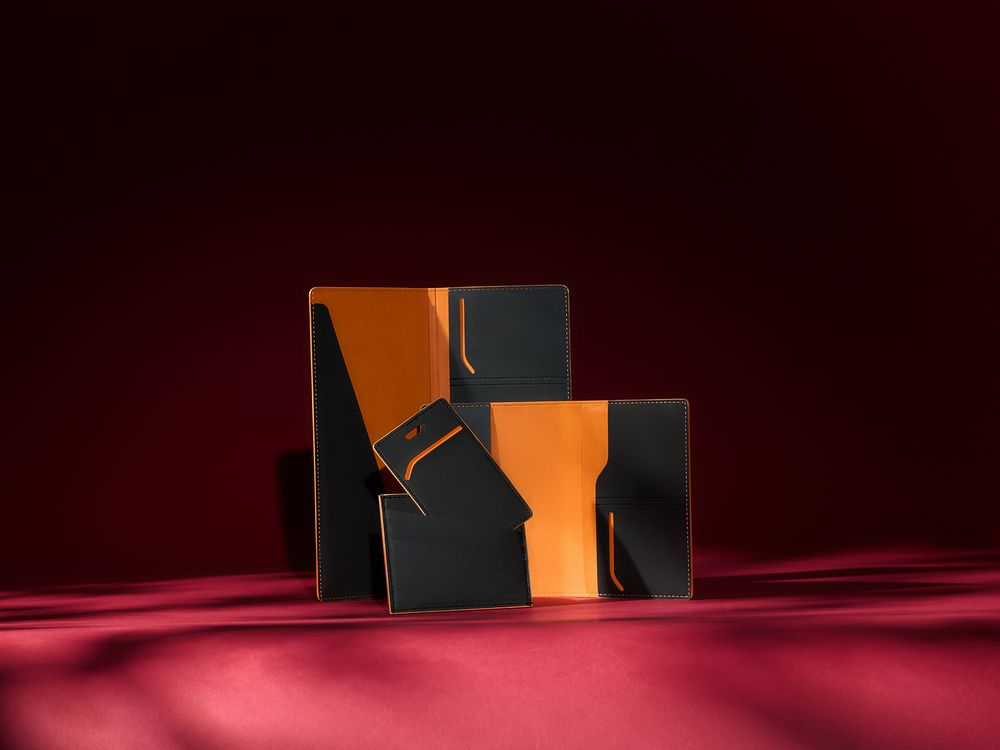 Картхолдер Multimo, черный с оранжевым — изображение 8