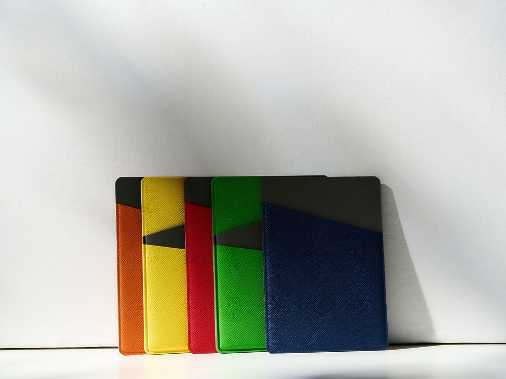 Картхолдер Dual, серо-синий — изображение 7