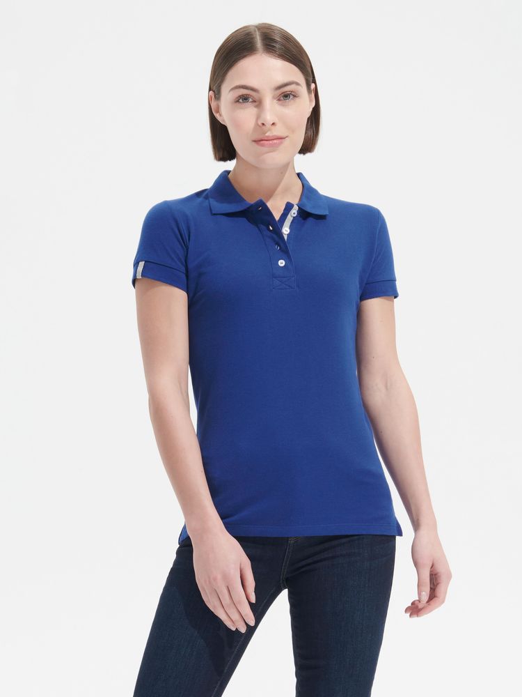 Рубашка поло женская Portland Women 200 красная — изображение 5