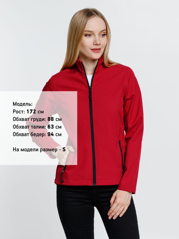 Куртка софтшелл женская Race Women красная — изображение 5