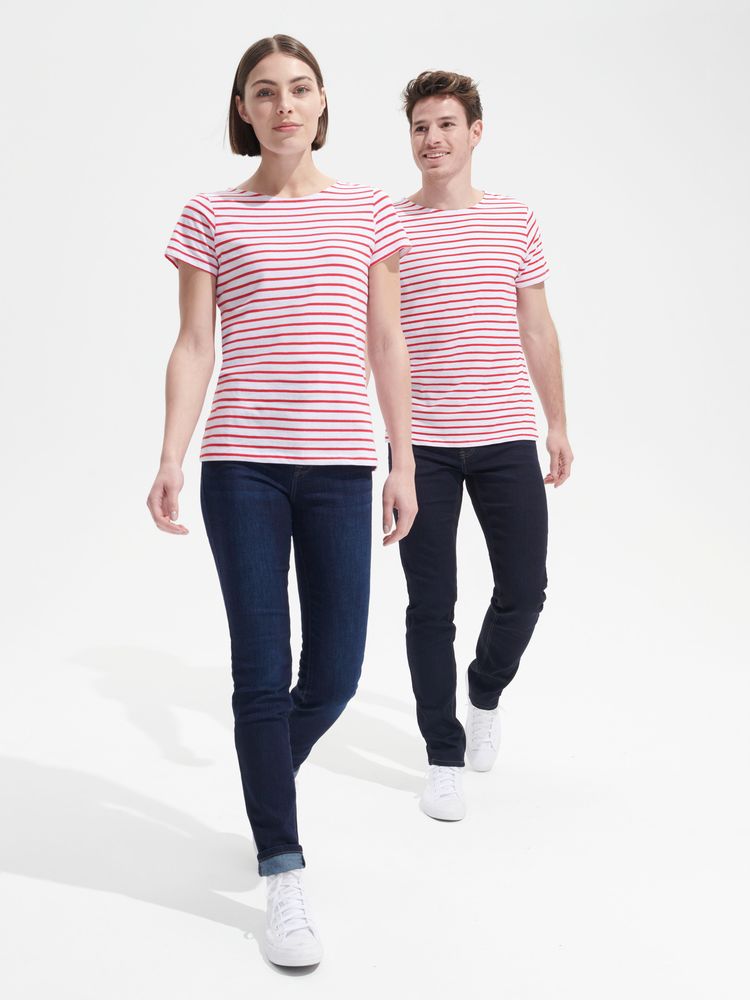 Футболка Miles Men белая с темно-синим — изображение 6