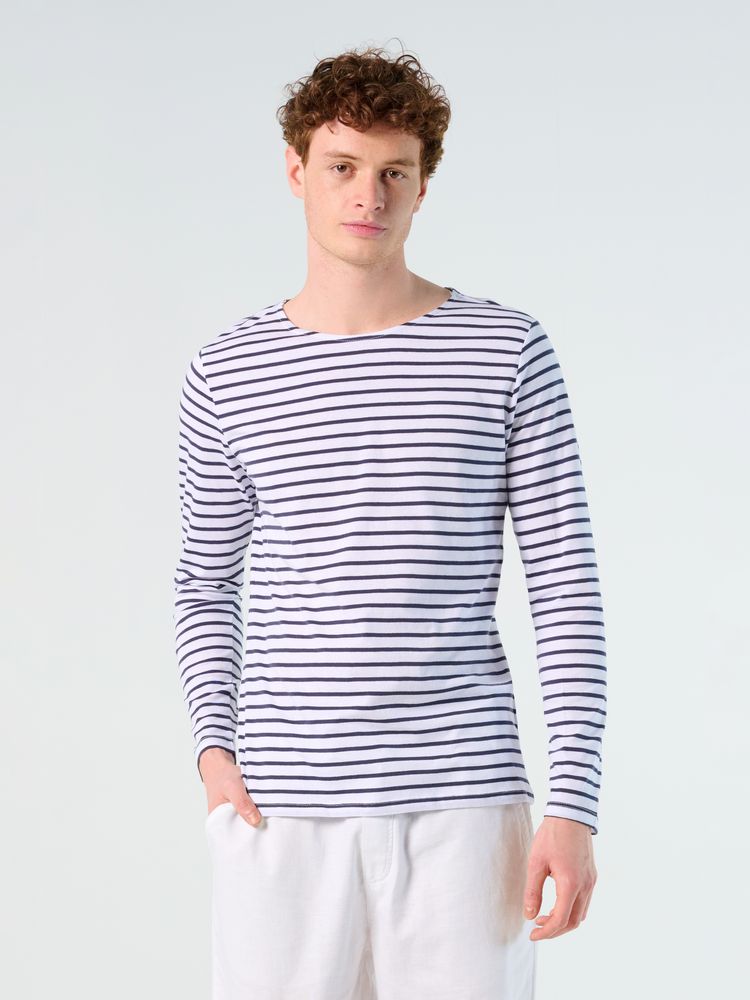 Футболка мужская Marine Men, белая с красным — изображение 5