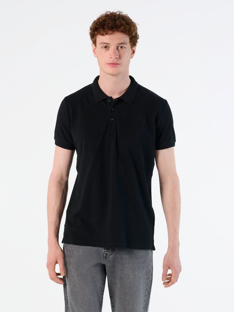 Рубашка поло мужская Phoenix Men, серый меланж — изображение 5