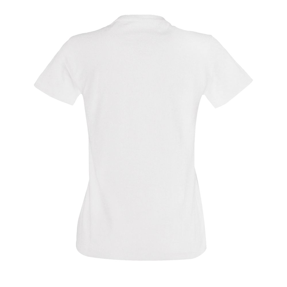 Футболка женская Imperial Fit Women, белая — изображение 3