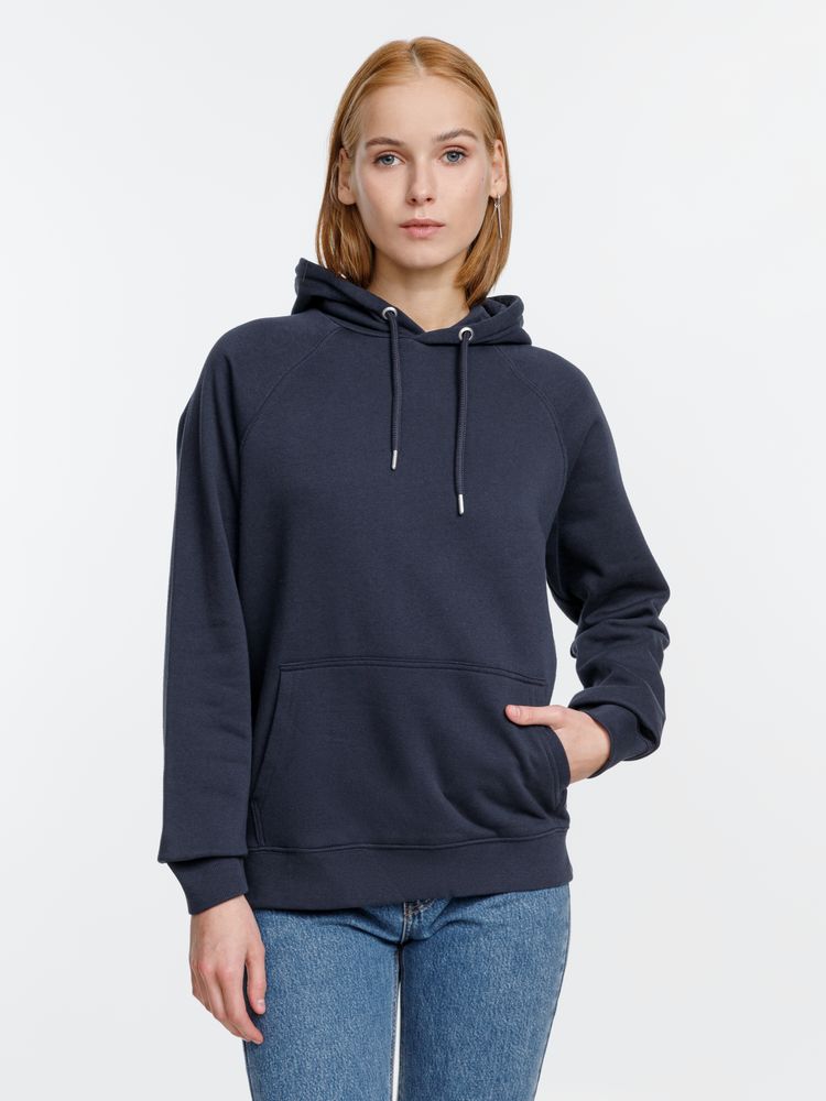 Толстовка унисекс Stellar, темно-синяя — изображение 13