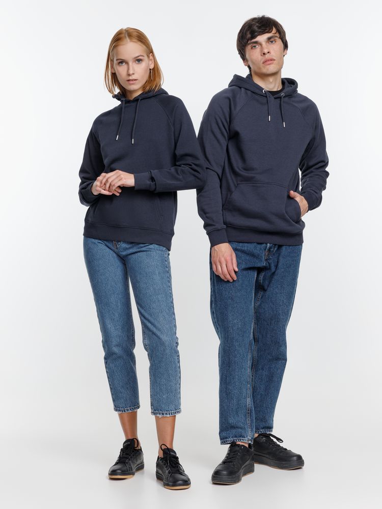 Толстовка унисекс Stellar, темно-синяя — изображение 17