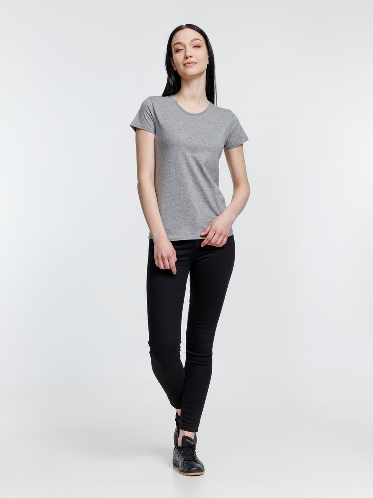 Футболка женская Pioneer Women, серый меланж — изображение 9