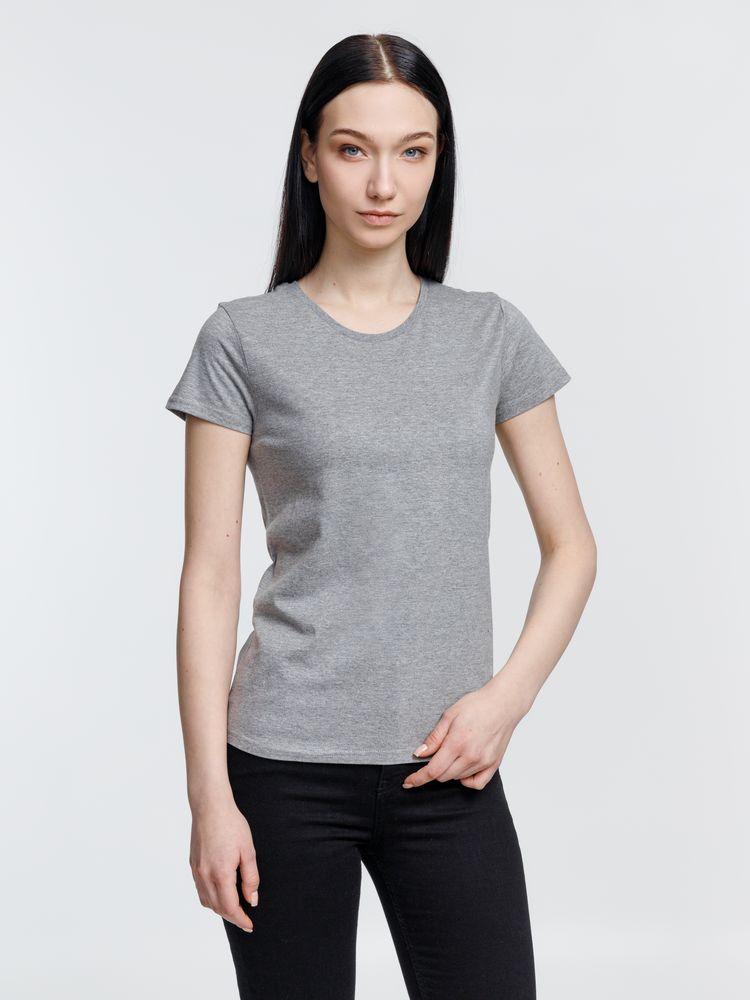 Футболка женская Pioneer Women, серый меланж — изображение 6