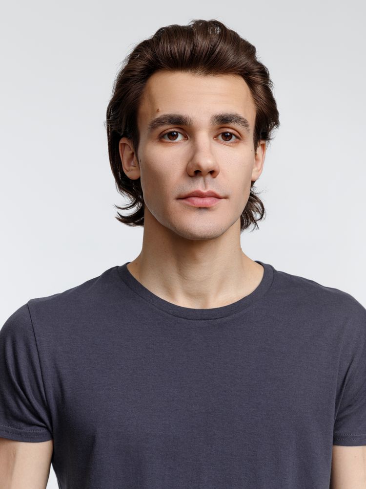 Футболка мужская Crusader Men, темно-серая (графит) — изображение 8