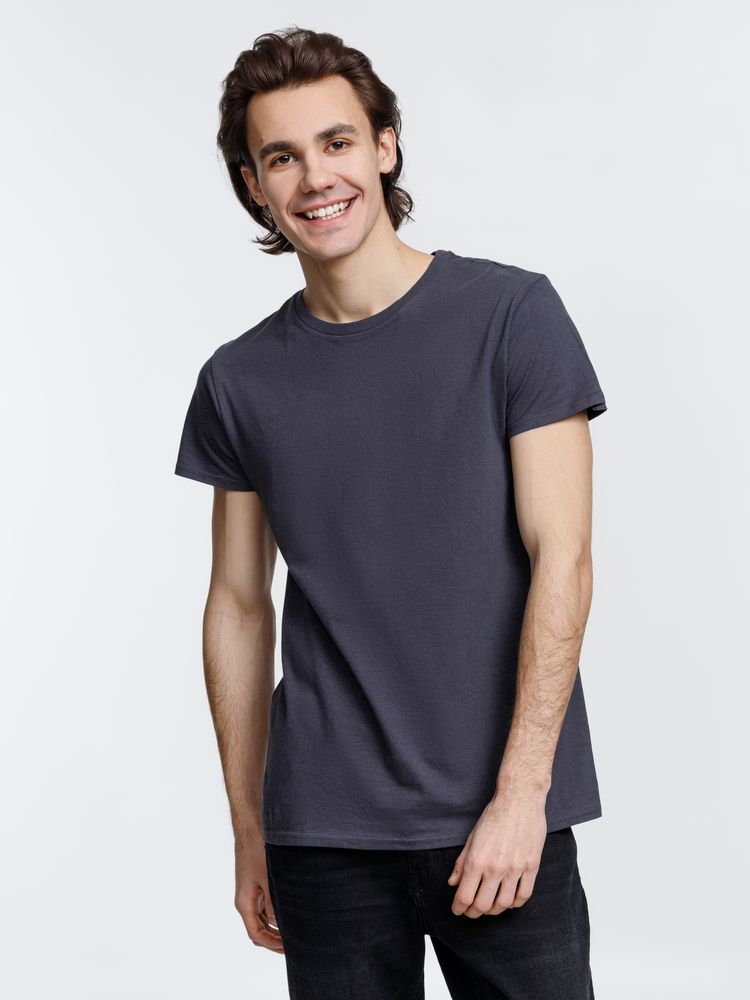 Футболка мужская Crusader Men, темно-серая (графит) — изображение 6