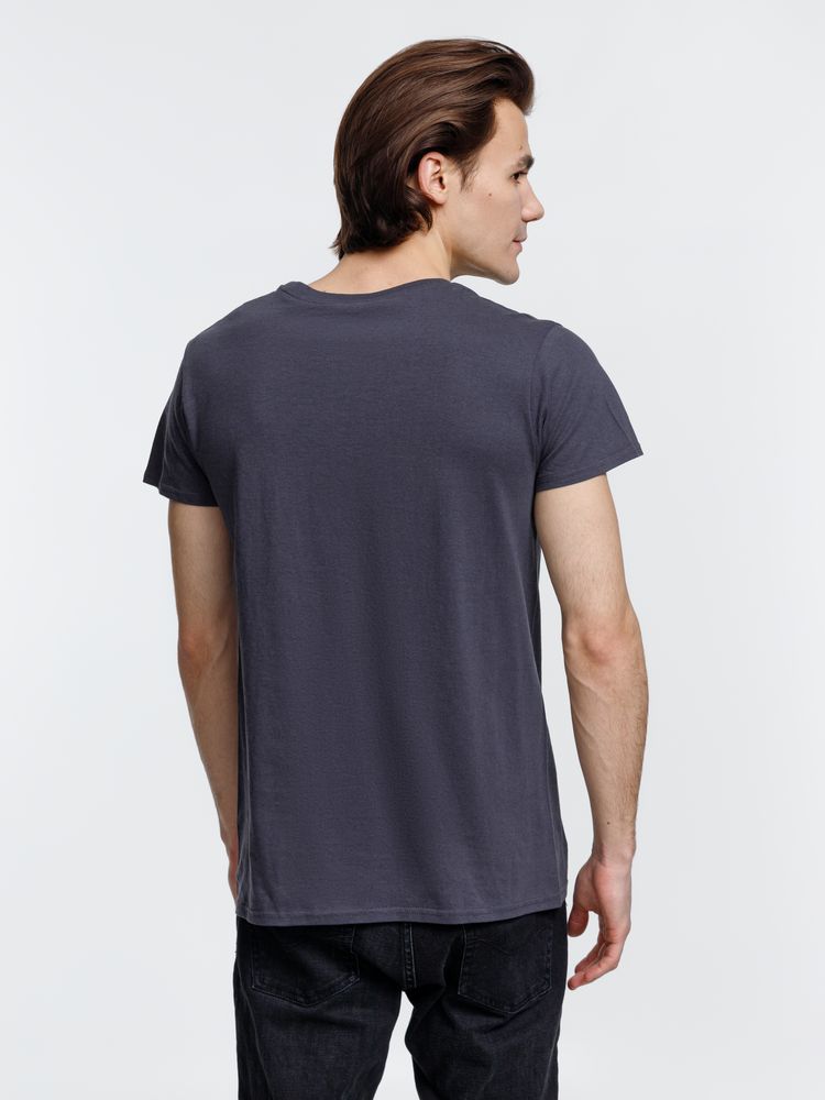 Футболка мужская Crusader Men, темно-серая (графит) — изображение 7