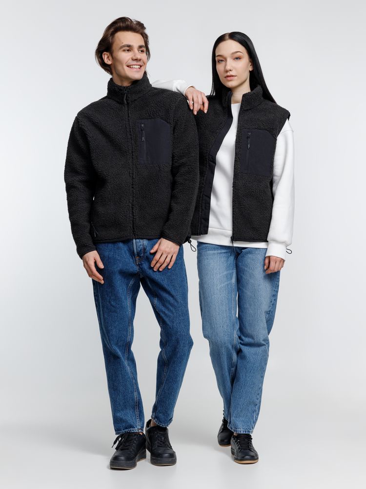 Куртка унисекс Fury, темно-серая (графит) — изображение 14