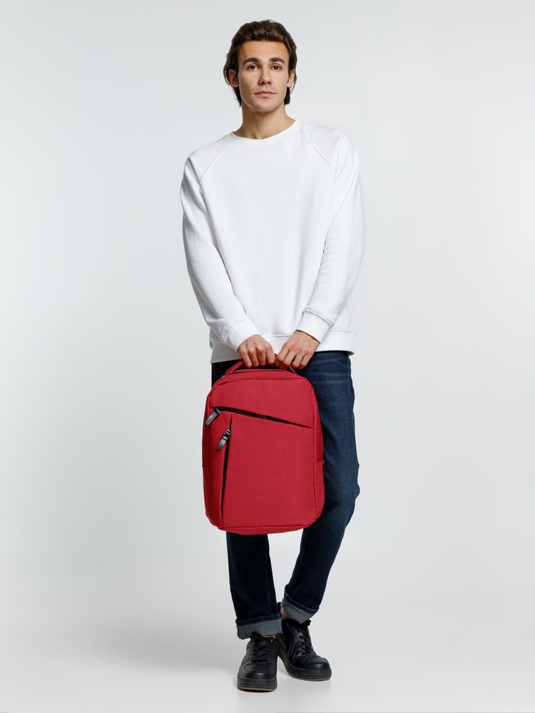 Рюкзак для ноутбука Onefold, красный — изображение 13