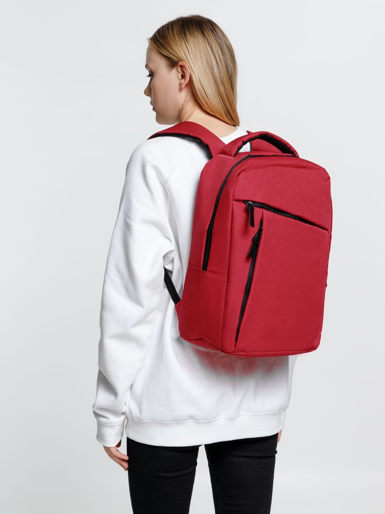 Рюкзак для ноутбука Onefold, красный — изображение 10