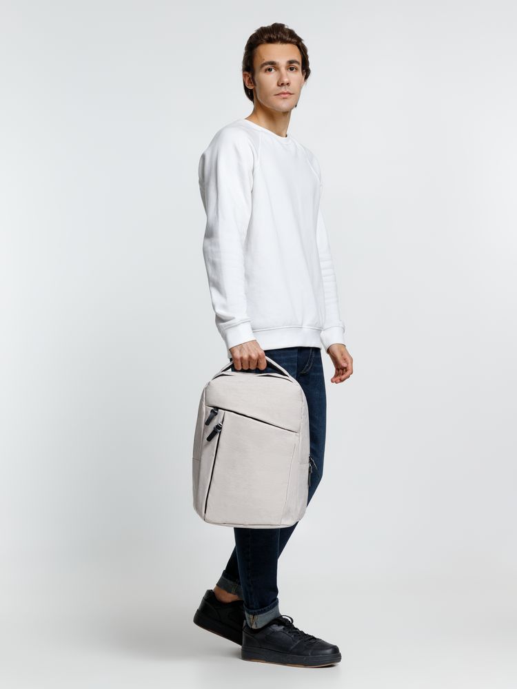Рюкзак для ноутбука Onefold, светло-серый — изображение 13