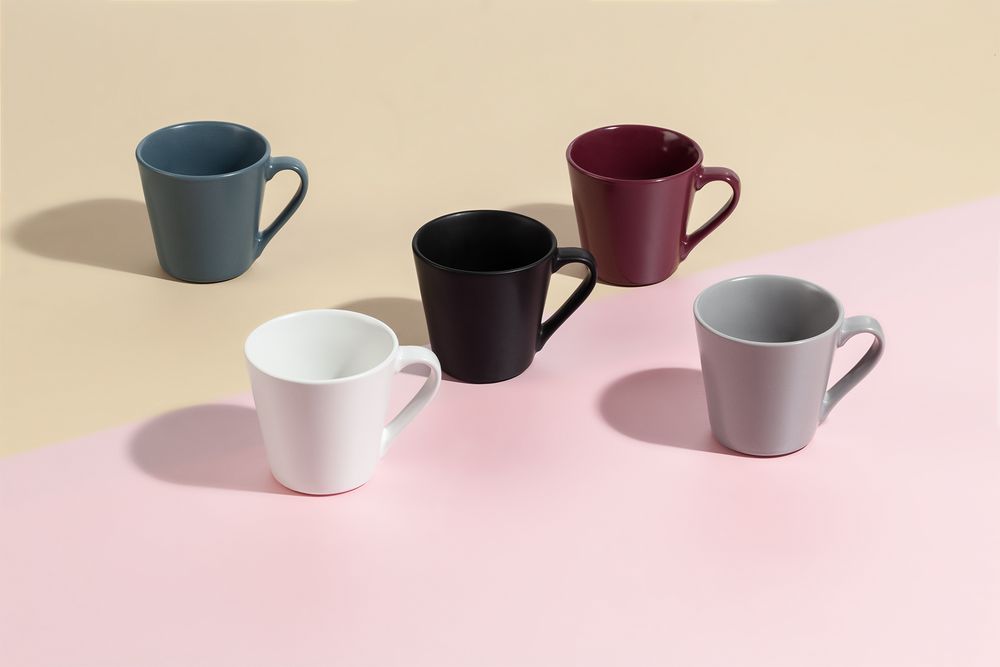 Кружка Modern Bell, матовая, черная — изображение 5