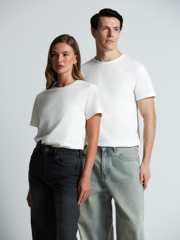 Футболка T-bolka 160 Original, белая (теплый оттенок) — изображение 16