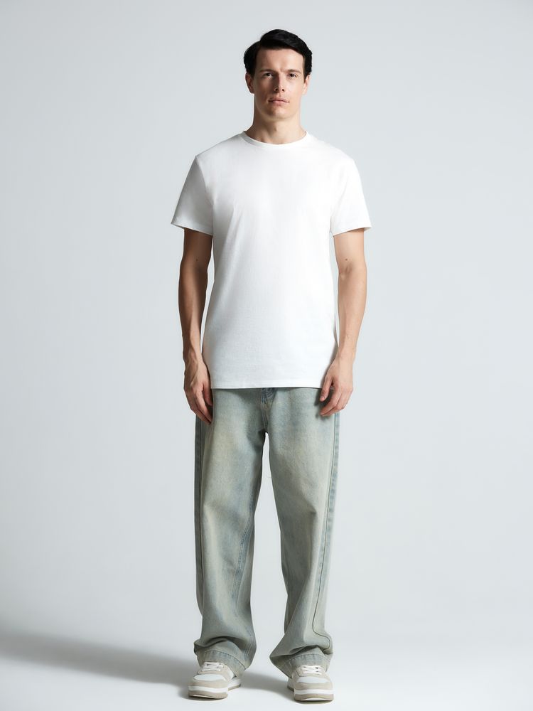 Футболка T-bolka 160 Original, белая (теплый оттенок) — изображение 12