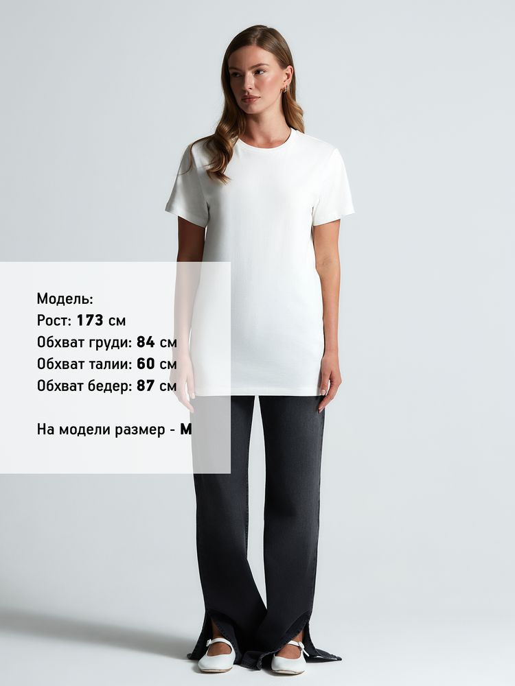 Футболка T-bolka 160 Original, белая (теплый оттенок) — изображение 5