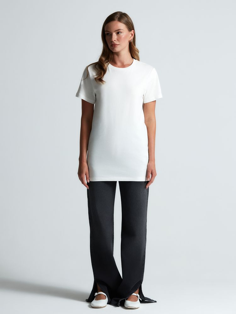 Футболка T-bolka 160 Original, белая (теплый оттенок) — изображение 6