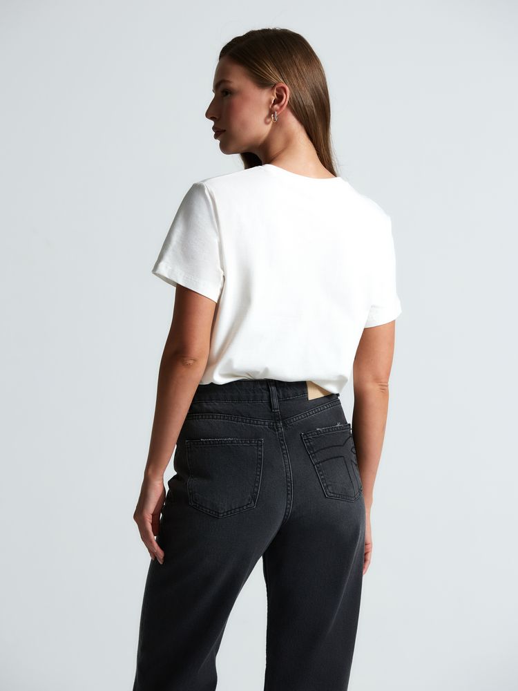 Футболка T-bolka 160 Original, белая (теплый оттенок) — изображение 10