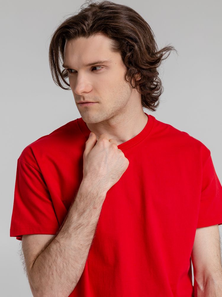 Футболка Imperial 190, розовая (candy) — изображение 8