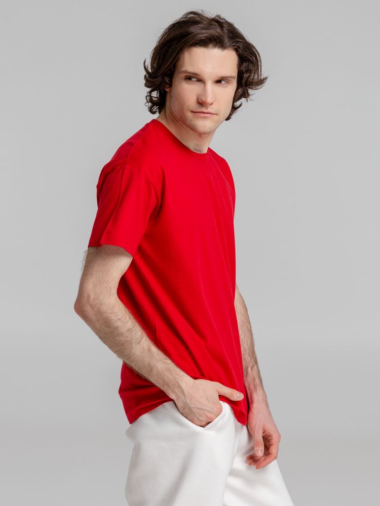 Футболка Imperial 190, розовая (candy) — изображение 6