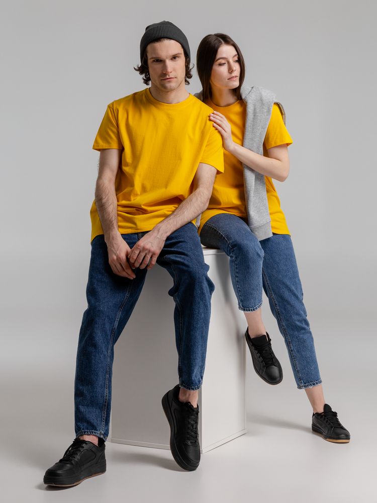 Футболка Imperial 190, желтая — изображение 13