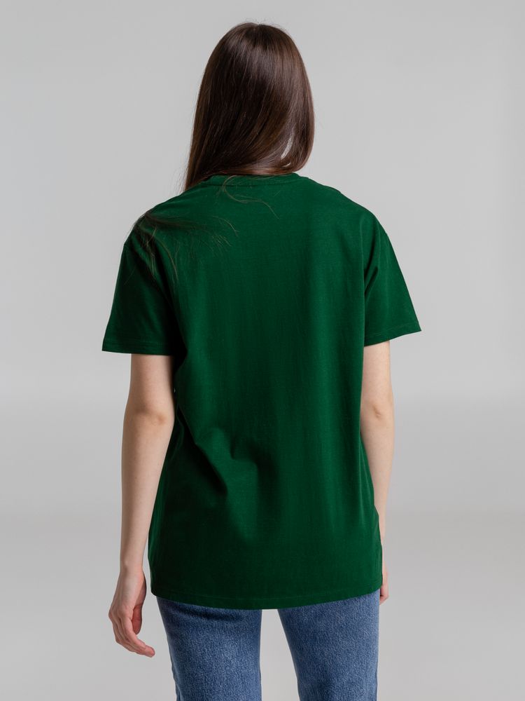 Футболка Imperial 190, темно-зеленая — изображение 11