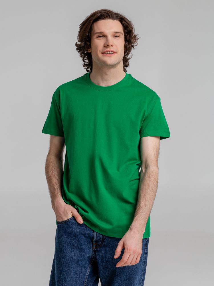 Футболка Imperial 190, ярко-зеленая — изображение 5