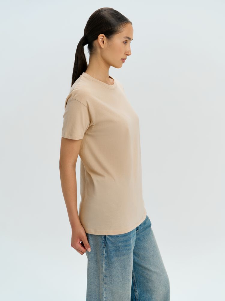 Футболка унисекс Regent 150, песочная — изображение 13