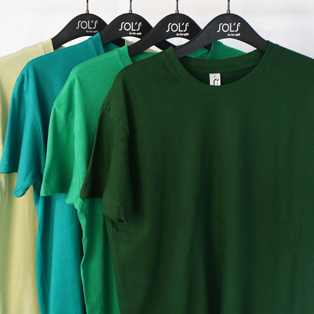 Футболка унисекс Regent 150, светло-желтая — изображение 14